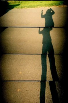 photo lomographie, autoportrait