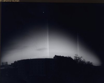 Pinhole, Photographies de Berlin; De la Fenetre du Hauptstrasse 18 