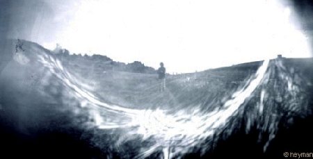 Photo pinhole en Is�re, Pascal Rousseau sur le chemin des pleynet