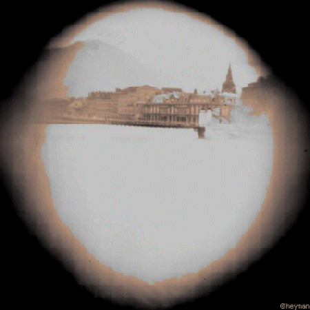 Photo pinhole en Is�re, Du pont sur l'Isere