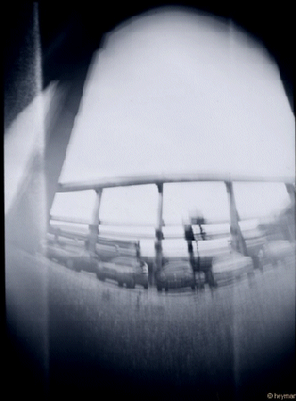 Photo pinhole en Is�re, Arriv�e chez caterpillar les pont n�2