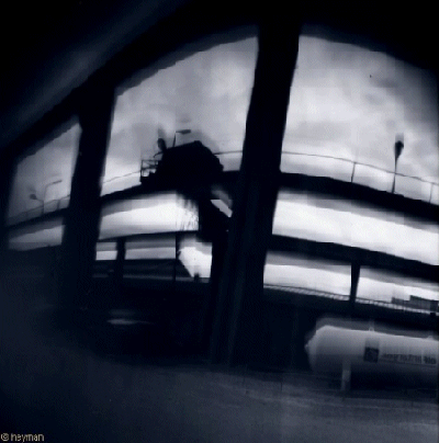 Photo pinhole en Is�re, Arriv�e chez caterpillar les pont n�3