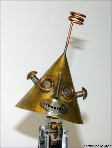 robot tin toys