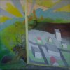 21, Verlorener Ort, 2003, Mischtechnk 180 x 200