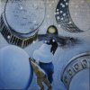 23, Jerusalemwinter, 2002, Mischtechnik 180 x 200