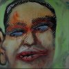 28, Kaninchenplage, 2008, Mischtechnik 180 x 200